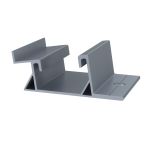 Picior frontal 10° din aluminiu pentru sistem montaj pe acoperiș plat, model P