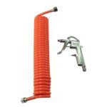 Pistol pneumatic de suflat Carguard cu furtun spiralat PU 5 m