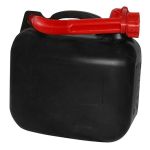 Canistră combustibil Strend Pro MAX 5L, neagră, cu tub pentru turnare