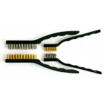 Set 4 perii de sârmă pentru șlefuire Strend Pro BWS 378, inox și alamă (175/225 mm)