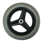 Roată RAPID-6 290/12 din poliuretan, fără cameră, ax 12 mm