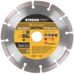 Disc diamantat segmentat Strend Pro 150 mm pentru beton, piatră și zidărie