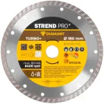 Disc diamantat Strend Pro Turbo+ 180 mm pentru taiere umeda si uscata