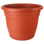 Ghiveci din plastic ICS THEA teracotă, Ø40 cm x 32 cm, pentru interior/exterior