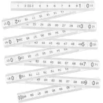 Metru pliant Strend Pro FS28 din plastic, 1 m, pentru măsurători precise