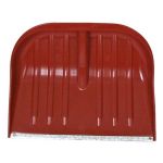 Lopată pentru zăpadă Snowman 47x37 cm din PVC, fără coadă, mix culori