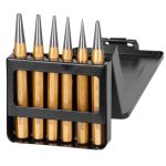 Set poansoane Strend Pro GP006D14, 6 piese, 1–4 mm, cu suport