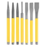 Set dornuri si poansoane Strend Pro GP007B2, 7 piese pentru atelier