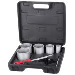 Set carote diamantate pentru doze/prize cu adaptor HT01-6008, 33–83 mm