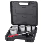 Set carote diamantate pentru doze/prize cu adaptor HT01-6008, 33–83 mm