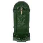 Cișmea de grădină decorativă Gardens WB-003G, verde, 35x30,5x76 cm