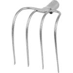 Furcă de săpat cu 4 dinți curbați KomaXit F120KX, fără coadă