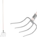 Furcă de grădină 4 dinți, tip copcă, cu coadă, Strend Pro Garden