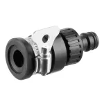 Adaptor furtun grădină 1/2" Snap-In cu colier metalic DY8012