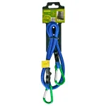 Gumă elastică de fixare Strend Pro 10 mm, 1 m, cu carabiniere, 12 kg