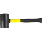Ciocan de cauciuc Strend Pro 900 g, BlackHead, mâner PVC/TPR 350 mm