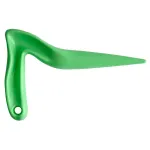 Dibluri Vachy pentru plantare, din plastic, formă L (verde)