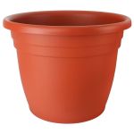 Ghiveci din plastic ICS THEA teracota 45 x 35 cm pentru interior/exterior