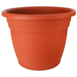 Ghiveci mare din plastic ICS THEA, teracotă, 55 x 37 cm (interior/exterior)