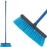 Mătură MagicHome Cleonix cu coadă 120 cm și lățime 32 cm, culori mixte