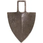 Sapă ascuțită Gardex 390 g, cap forjat, fără coadă, pentru grădină