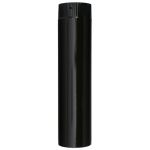 Tub emailat maro 120 mm x 500 mm pentru evacuare fum și ventilație