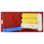 Set pentru vopsit Brosse PS014 cu trafaleți și tăviță, 6 piese