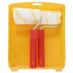 Set vopsit PRAMOS cu 2 role acril și tăviță pentru vopsea