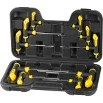 Set chei imbus Strend Pro cu mâner T, 10 piese, cu bilă, în cutie