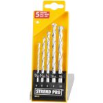 Set burghie pentru zidărie Strend Pro SD105, 5 piese (4–10 mm)