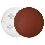Disc abraziv Konner 125 mm P100, rotund, fără găuri, cu prindere Velcro (10 buc)