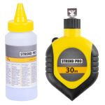 Sfoară de zidar Strend Pro 30 m cu derulator și pulbere albastră