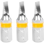 Set 3 biți Strend Pro plați 0,6x4 mm pentru înșurubelniță/mașină de înșurubat