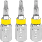 Set 3 biți Torx TX10 Strend Pro pentru șurubelniță electrică