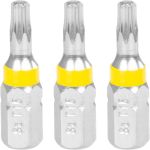 Set biți Torx TX15 Strend Pro, 3 bucăți pentru înșurubare precisă