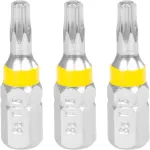 Set biți Torx TX15 Strend Pro, 3 bucăți pentru înșurubare precisă