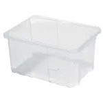 Cutie depozitare din plastic CARGO NCC12, 30x20x16 cm, transparentă