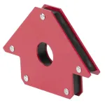 Suport magnetic unghiular Strend Pro 5" cu orificiu, 30 kg, 45°/90°/135°