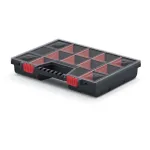 Organizator tip valiză NOR16 cu compartimente reglabile, 6,5x29x39,5 cm