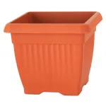 Ghiveci pătrat Terra 42 L, 45x45x37 cm, teracotă, PVC