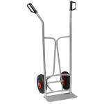 Carucior pliabil pentru transport saci Massag 250 kg, roti pneumatice 260 mm