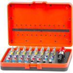 Set biți Strend Pro S2, 41 piese, 25 mm, cu adaptor magnetic și suport