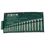 Set chei combinate Honiton 6–22 mm, 17 piese, cu husă tip rolă