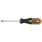 Șurubelniță Strend Pro Pozidriv PZ0 3x75 mm, mâner ergonomic