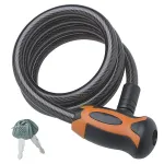 Antifurt bicicletă ZOLI 87326, spirală 8 mm x 120 cm, cu 2 chei