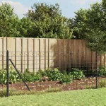 Gard plasă de sârmă, antracit, 1x10 m, oțel galvanizat GartenMobel Dekor