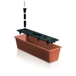 Jardinieră pentru balcon Prosperplast Balcony Can 11 L, cu autoirigare, 60 cm
