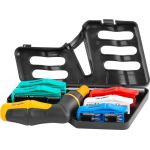 Set biți Strend Pro 41 piese cu șurubelniță cu clichet și cutie