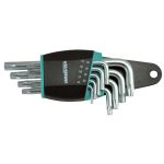 Set chei imbus Torx Whirlpower 9 piese, cu suport compact de organizare