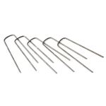 Agrafe metalice pentru fixare la sol Garden E1203 4x15 cm, set 40 buc